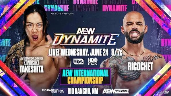 Konosuke Takeshita vs. Ricochet / AEW Dynamite #351