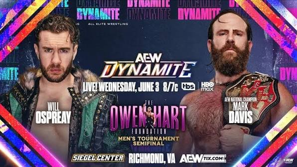 Mark Davis vs. Will Ospreay / AEW Dynamite #348