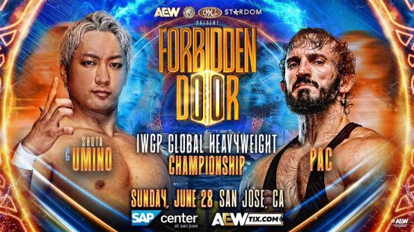 PAC vs. Shota Umino / AEW/CMLL/NJPW/Stardom Forbidden Door 2026