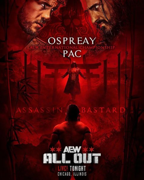 PAC vs. Will Ospreay / AEW All Out 2024