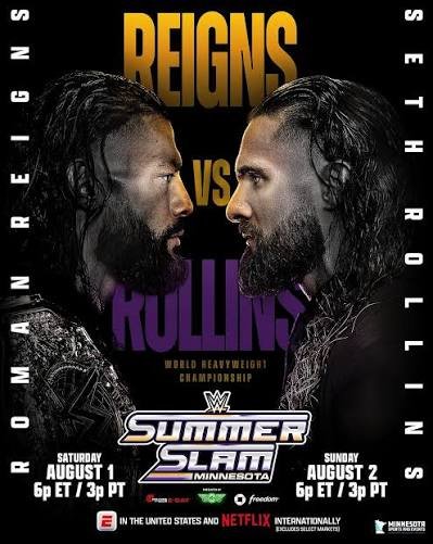 Roman Reigns vs. Seth Rollins / WWE SummerSlam 2026