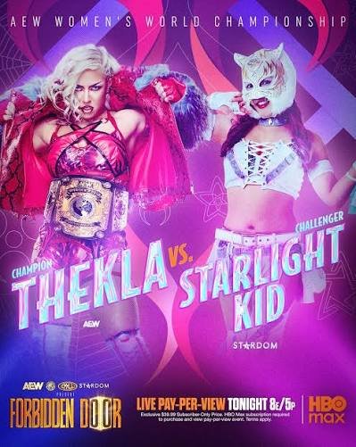 Starlight Kid vs. Thekla / AEW/CMLL/NJPW/Stardom Forbidden Door 2026