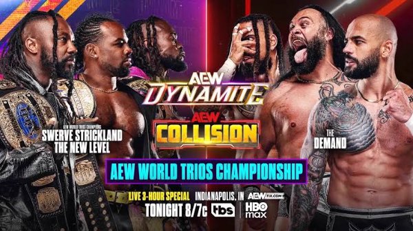 Swerve Strickland & The New Level vs. The Demand / AEW Dynamite #364