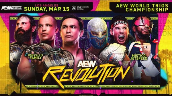 The Don Callis Family vs. Mistico & Jetspeed / AEW Revolution 2026