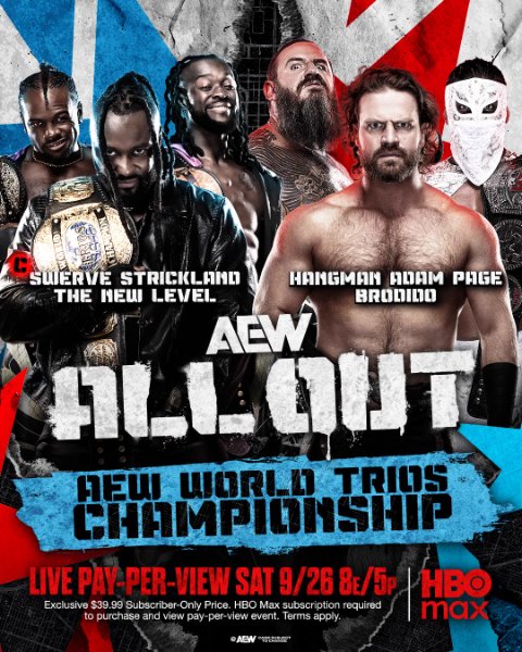 The Good, The Bad & The Ugly vs. Swerve Strickland & The New Level / AEW All Out 2026