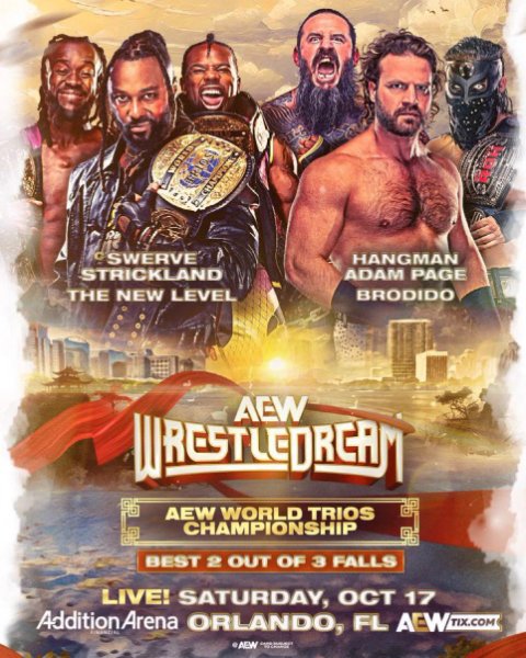 The Good, The Bad & The Ugly vs. Swerve Strickland & The New Level / AEW WrestleDream 2026