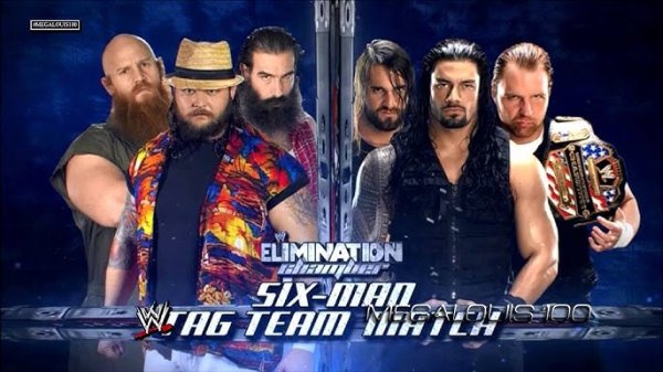 The Wyatt Family vs. The Shield / WWE Elimination Chamber 2014