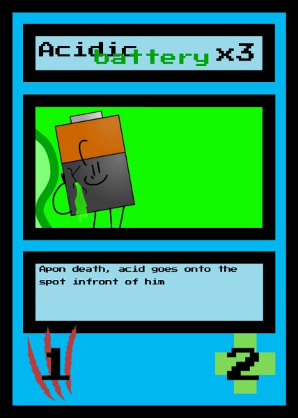 Acid battery