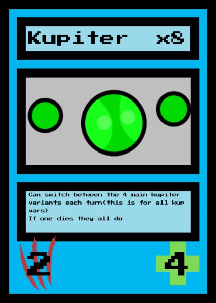 Kupiter(treat kupiter cards as different cards)