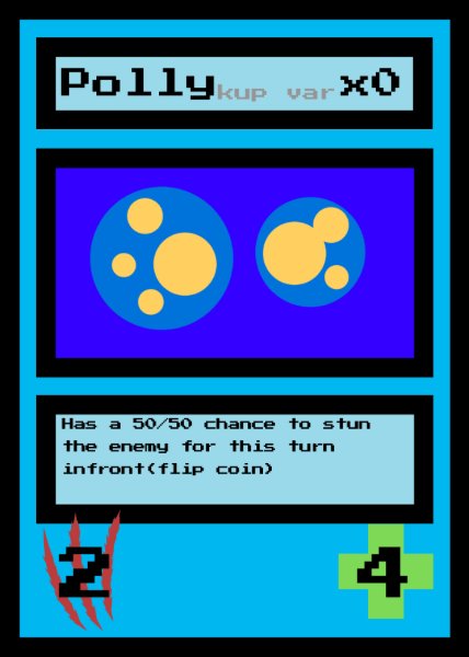 Polly(treat kupiter cards as different cards)