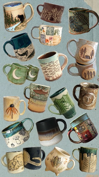 Funky mugs