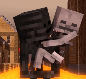 Wither Skeleton x Skeleton
