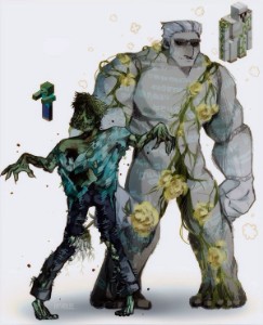 Zombie x Iron Golem