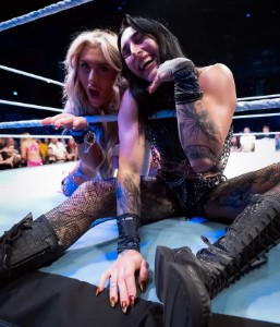 Rhea Ripley & Tiffany Stratton ( Strapley )