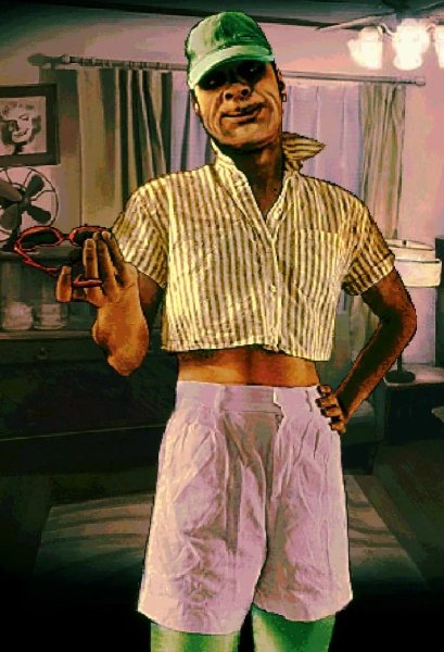cheerful man