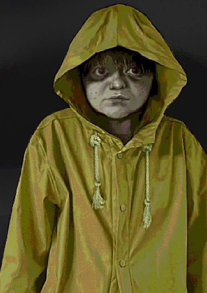 Raincoat child