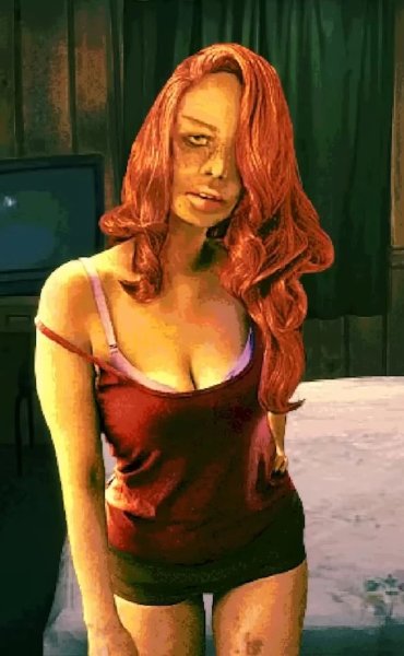 Seductive woman