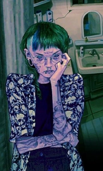 Tattooed Woman