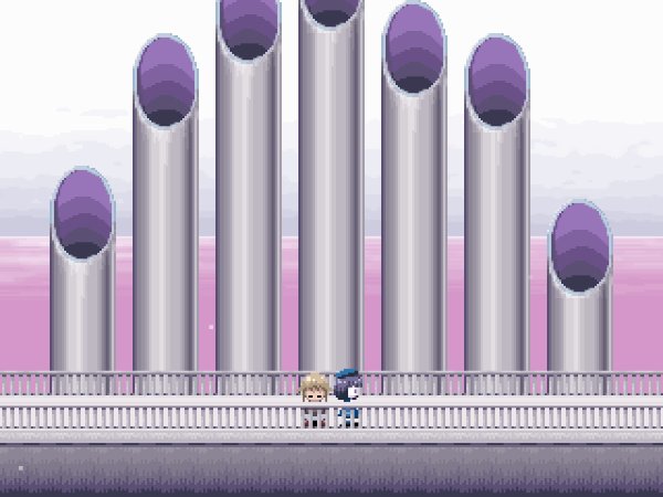 Snowy Pipe Organ