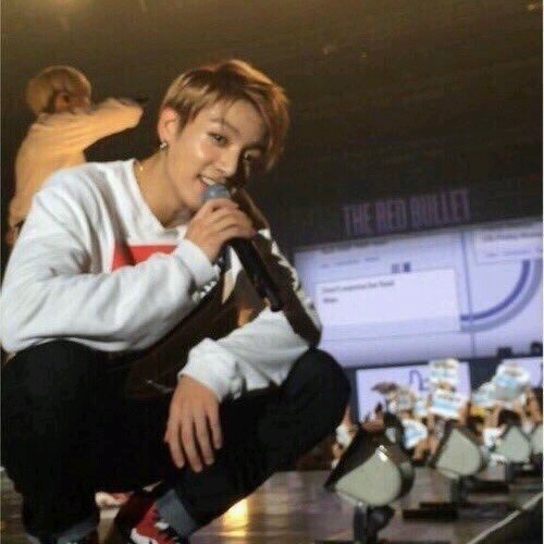 red bullet blond