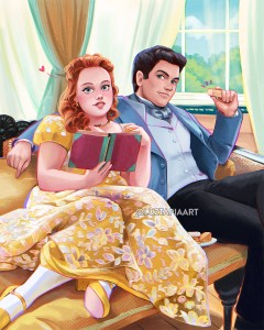 Canon Divergence AU (@luztapiaart)