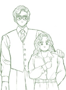 Detective AU (@ColPen0406)