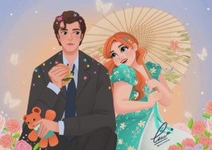 Enchanted AU (@perrichalamet)