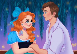 The Little Mermaid AU (@perrichalamet)