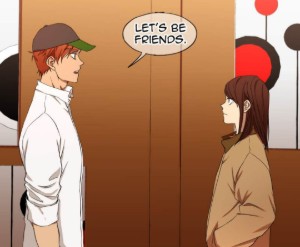 Nol asking Shin-ae to be friends