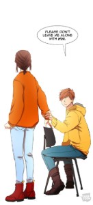 Nol grabbing Shin-ae's wrist at sunbucks scene (2)