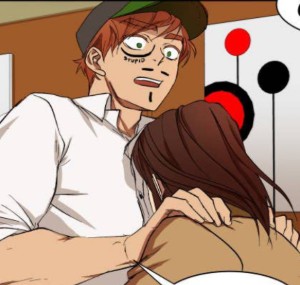 Shin-ae bumping into Nol’s chest (2)