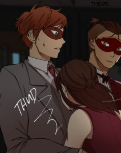 Shin-ae bumping into Nol’s chest (1)