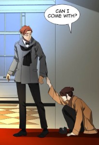 Shin-ae reaching out to Nol as her safe place scene