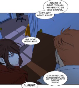 Nol protecting Shin-ae