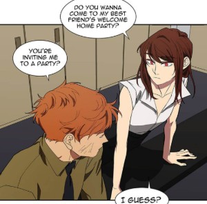 Shin-ae inviting Nol to her party