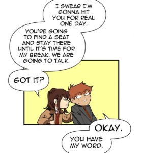 Nol listening to Shin-ae obediently