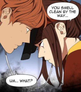 Shin-ae complimenting Nol’s smell (1)