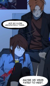Maybe we were fated to meet scene