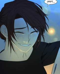 Nol making Shin-ae laugh