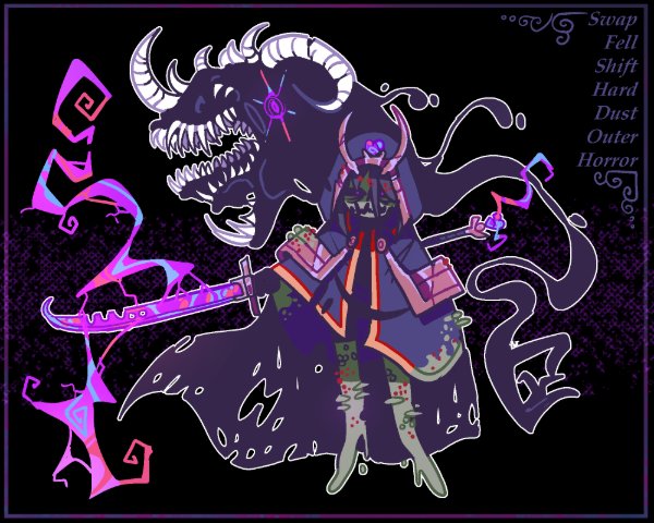 SwapFellShiftHardDustOuterHorror Frisk
