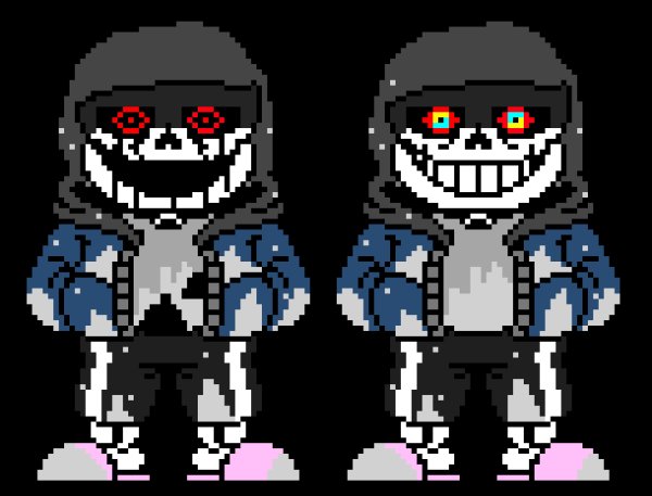 Very determined Dust!Sans