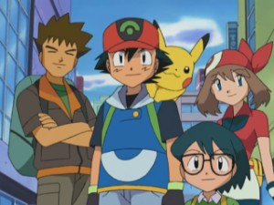 Ash, Brock, May and Max (Ruby and Sapphire)