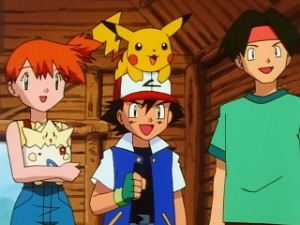 Ash, Misty and Tracey (Orange Islands)
