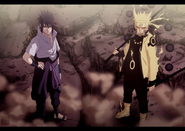 Naruto and Sasuke