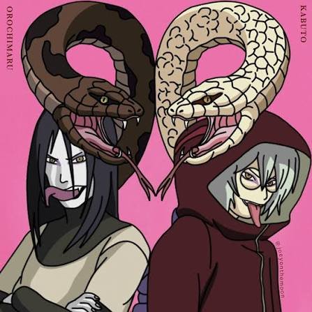 Orochimaru and Kabuto