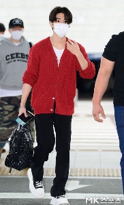 red sweater