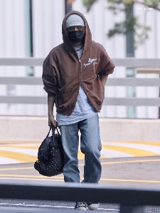 brown hoodie