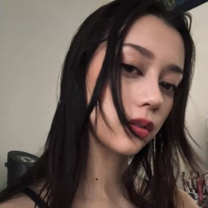 black hair