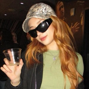 ginger wavy hair