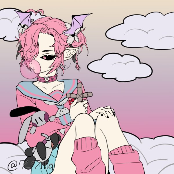 Lucian 'Luci' Brightwood  (Huniepop, they/them)